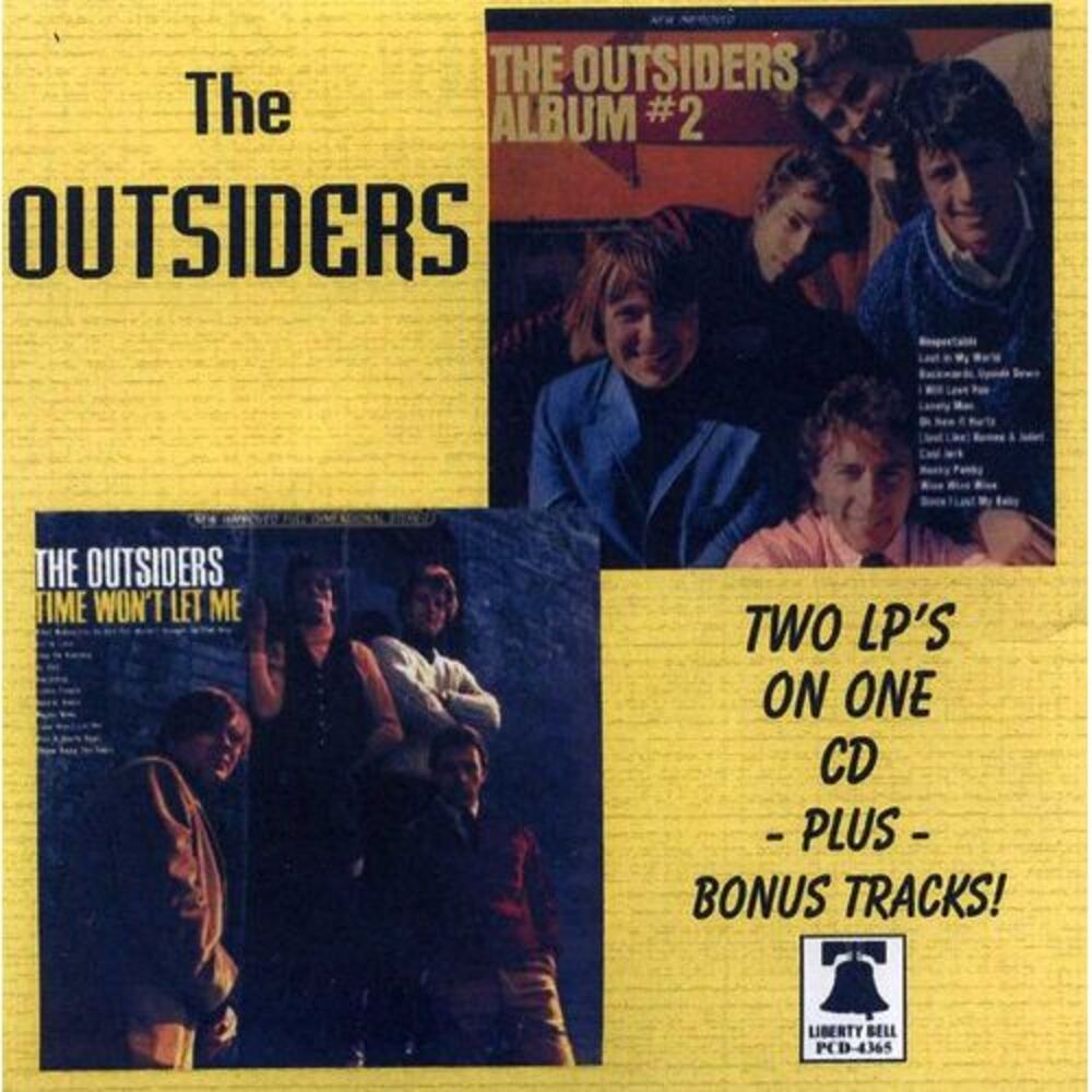 The Outsiders - Time Won't Let Me / Number 2  CD